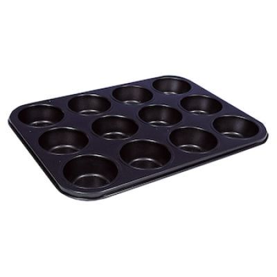 Tava forma muffin gold 27x36cm- 12311
