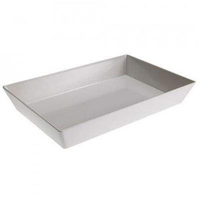 Tava melanina alba 45x30 179730A