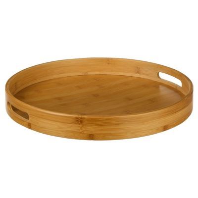 Tava rotunda din bambus 40cm 111537