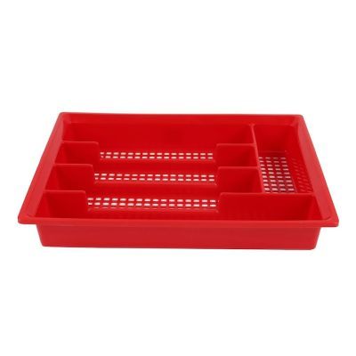 Tava tacamuri 35x24x5cm rosu/antracit R3-86855