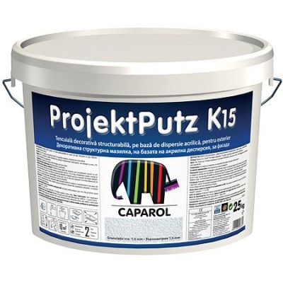 Tencuiala decorativa Caparol projektputz K15-25kg