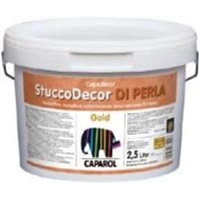 Finisaj decorativ interior, Caparol StuccoDecor DI PERLA, gold, 2.5 L