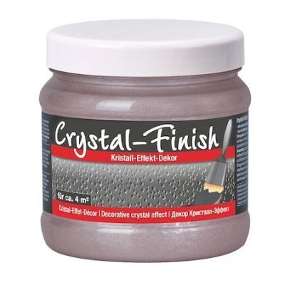 Vopsea decorativa Crystal-Finish, cu efect sidefat, Terra, 750 ml
