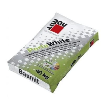 Tencuiala fina, Perla Exterior, Baumit, 40kg