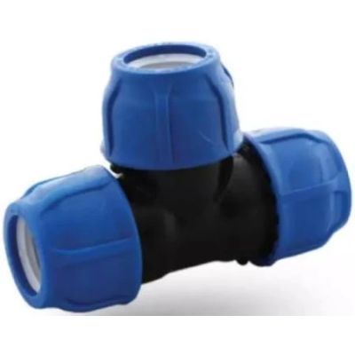 Teu compresiune egal PEHD, D 20 mm