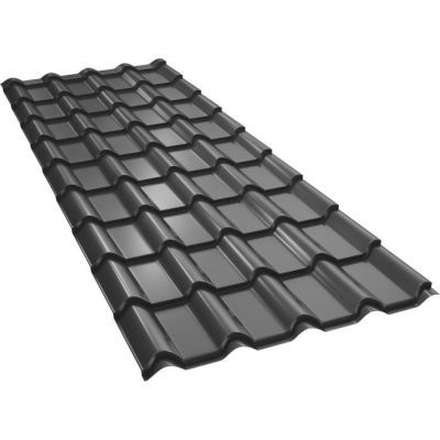 Tigla metalica balcanic 35 RAL 7016 mat 0.45 1.2x1.18 m