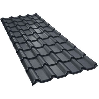 Tigla metalica balcanic 35 RAL 7016 mat 0.45 mm