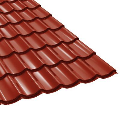 Tigla metalica, Bilka Clasic, 35 RAL 3011, 0.40mm-1.20x2.57