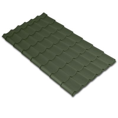 Tigla metalica clasic 35 RAL 6020 mat 0.45mm