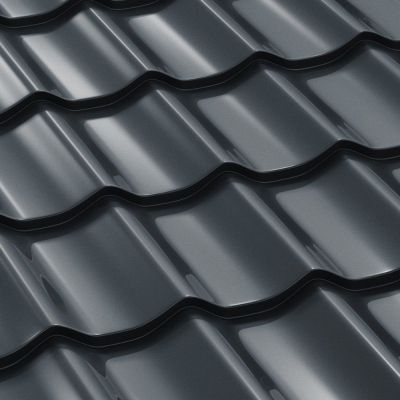 Tigla metalica clasic 35 Ral 7016 0.45 mm