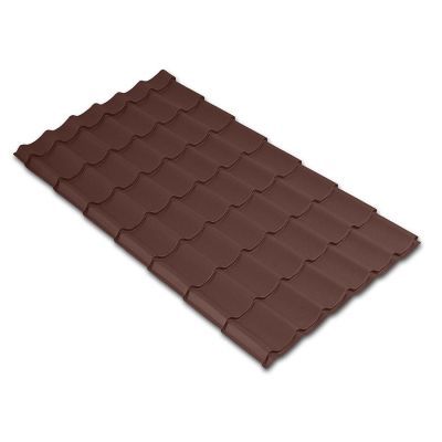 Tigla metalica, Bilka Clasic, RAL 8017, 0.4mm 1.2X2.20M