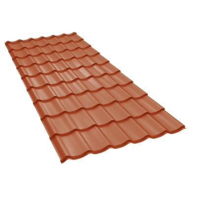 Tigla metalica Clasic 35 RAL 8004MAT 0.50 Mm
