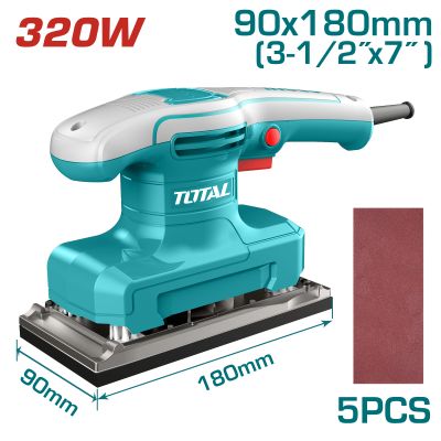 Total-Masina de slefuit 90x180mm, 320W TF1301836