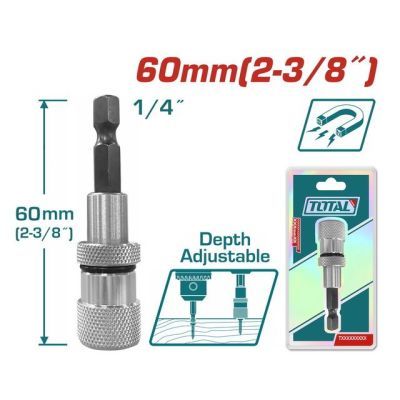 Total prelungitor de biti magnetic 60mm TAC464601 Total prelungitor de biti magnetic 60mm TAC464601