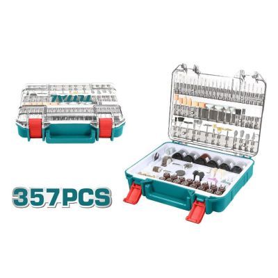Total-Set 357 piese pentru mini polizor TACSD13571