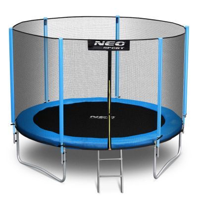 Trambulina de gradina 312 cm cu plasa si scara pentru exterior Neo-Sport NS-10Z181 Trambulina de gradina 312 cm cu plasa si scara pentru exterior Neo-Sport NS-10Z181