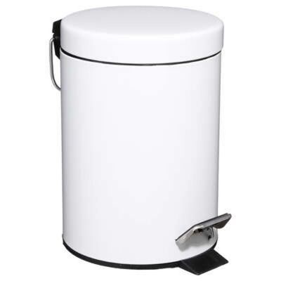 Cos de gunoi din metal Alb 3L 105612