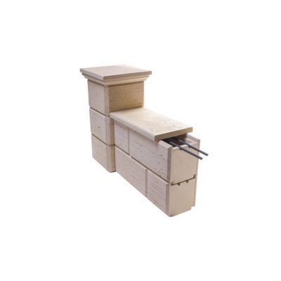 Traverstone block 20x20 Silver