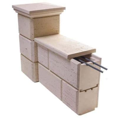 Traverstone block 30x30 Silver
