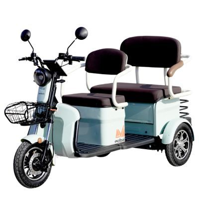 Triciclu electric persoane bancheta dubla scorilo TRP1200 Verde 683754 Triciclu electric persoane bancheta dubla scorilo TRP1200 Verde 683754