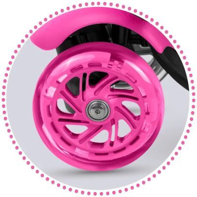 Trotineta cu trei roti Ricokids Buggy - roz 765300