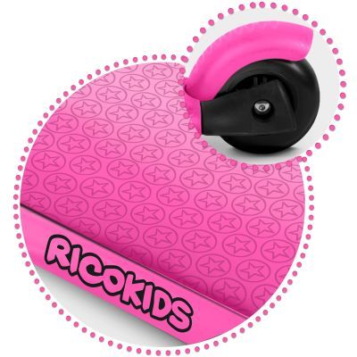 Trotineta cu trei roti Ricokids Buggy - roz 765300