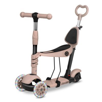 Trotineta cu trei roti Ricokids Todi - bej 765402 Trotineta cu trei roti Ricokids Todi - bej 765402