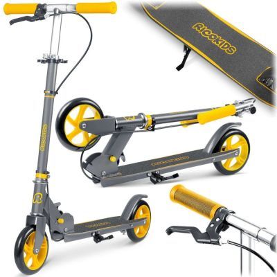 Trotineta Ricokids Kodi gri si portocaliu 765603