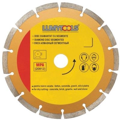 Disc diamantat cu segmente 230 taiere uscata - Lt08715
