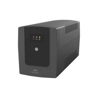 UPS-LINT-WARRIOR-WL: UPS line interactiv 650VA/390W Well Warrior, afisaj LED