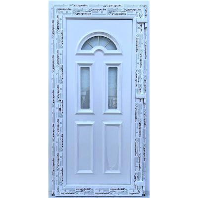 Usa PVC cu panou decorativ standard 1000x2100 mm dreapta