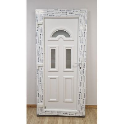Usa PVC cu panou decorativ standard 1000x2100 mm stanga Usa PVC cu panou decorativ standard 1000x2100 mm stanga