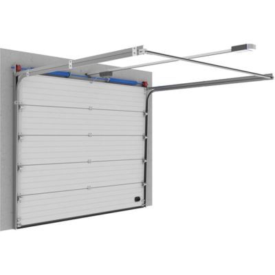 Usa sectionala rezidentiala best 3500x3200 alb (RAL9002)