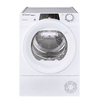 Uscator de rufe Candy Rapido, Pompa de caldura 8kg Clasa A++, Wifi, Easy case, Senzor uscare, Antisifonare, Ant