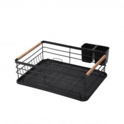 Uscator de vase cu nivel 43x32x15cm R53000N-BLACK