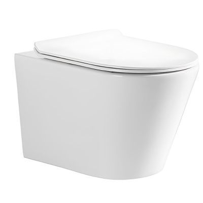 Vas wc suspendat+capac 525x360x350 alb lucios Vas wc suspendat+capac 525x360x350 alb lucios