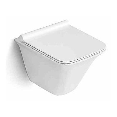 Vas wc suspendat cu capac soft close PP, iesire orizontala 825