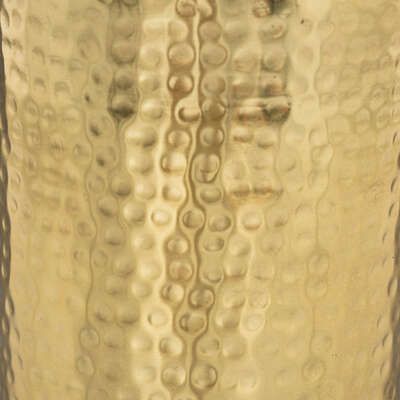 Vaza decorativa din metal auriu H 19 Cm193812