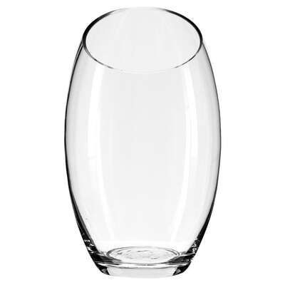 Vaza decorativa din sticla transparenta H 23 550724501