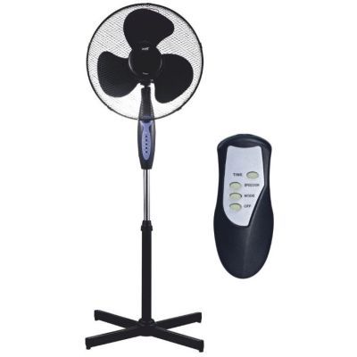 Ventilator cu picior 43 cm 45 W cu telecomanda Well FAN-STAND-FREEZE-WL Ventilator cu picior 43 cm 45 W cu telecomanda Well FAN-STAND-FREEZE-WL