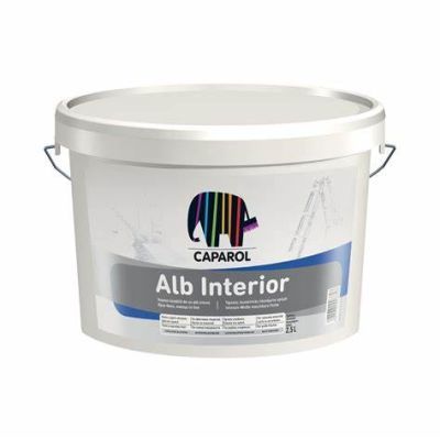 Vopsea lavabila de interior Caparol, alb, 2.5 l