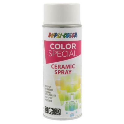 Vopsea spray universala Dupli-Color, alb RAL 9010, lucios, interior/exterior, 400 ml