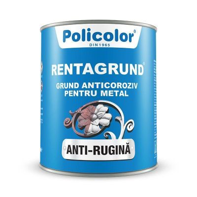 Grund anticoroziv Rentagrund metal rosu oxid 0.75l