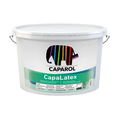 Vopsea lavabila interior Caparol Capalatex, alb, 2.5 l