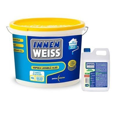 Promo INNENWeiss 15L+ amorsa gata de aplicare 4l