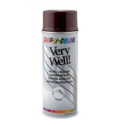 Vopsele speciale si spray vopsea Duplicolor very Well RAL 8017 maro ciocolata 400 ML
