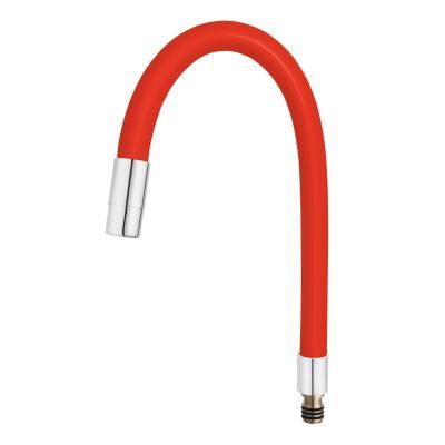 W100R-B Pipa elastico baterie spalator rosu
