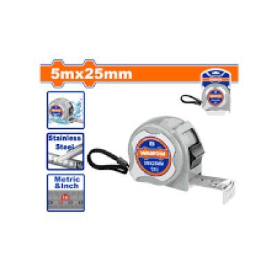 Wadfow-Ruleta 5mx25mm-inox WMT5452