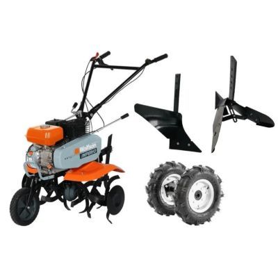 WOLFSON IMPERIO - MOTOSAPATOARE CU ACCESORII (PLUG, RARITA, ROTI DE TRANSPORT 4,00X8) WFS7000ACC