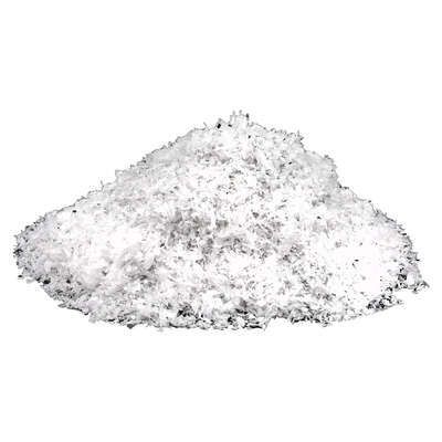 Zapada decorativa de Craciun alb cristalizat 150 g 183322